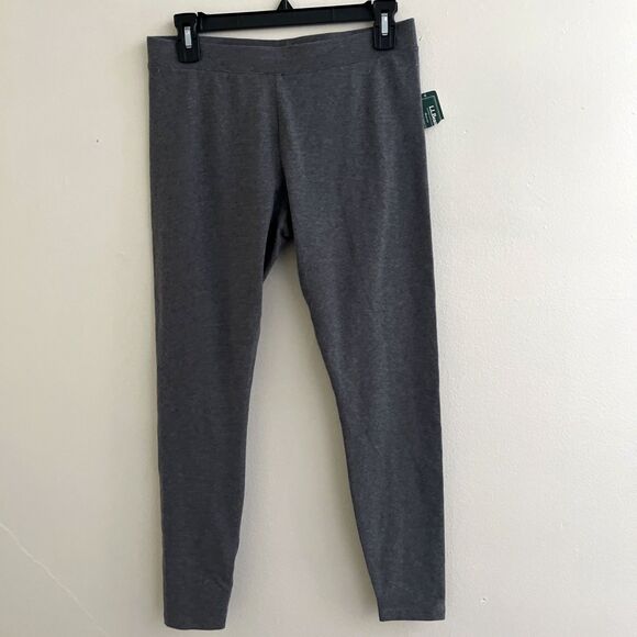 LL BEAN Women’s Petite Perfect Fit Legging, Dark Heather Gray- Small Petite - Picture 1 of 7
